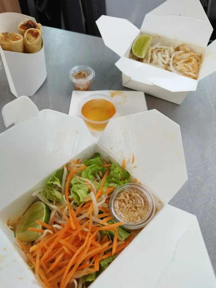 Reisnudeln Mit Gemüse Curry